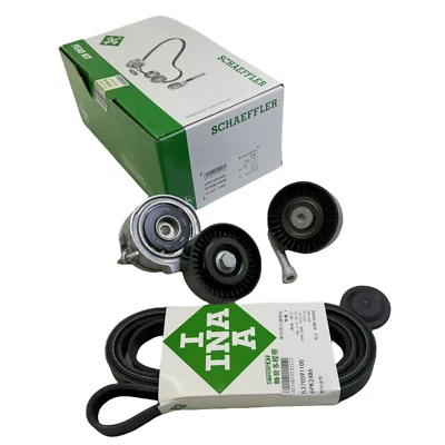 Belt Drive Kit For AUDI Q5 Q7 VW Touareg Porsche Audi Q7 S5 3.0T 06E903133AG - Image 1 of 4