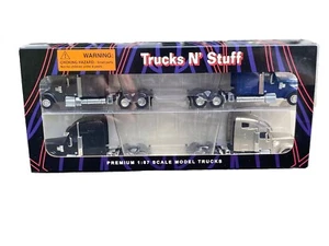 Trucks N Stuff 1/87 Scale Freightliner Semi Tractors Set Of 4 Big Rigs - Picture 1 of 14
