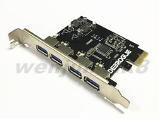 4 Port SuperSpeed USB 3.0 PCIe Card For Apple Mac Pro Native OSX 10.8 to 10.12