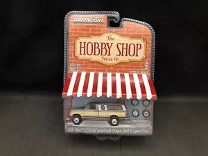 Greenlight Hobby Shop 16 - 1991 Ford F-150 XLT Lariat mit Camper Shell **RAW** - Bild 1 von 9
