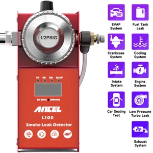 ANCEL L100 Digital Car Smoke Machine for Vacuum Leak Detection Diagnostic Tool - Picture 1 of 8