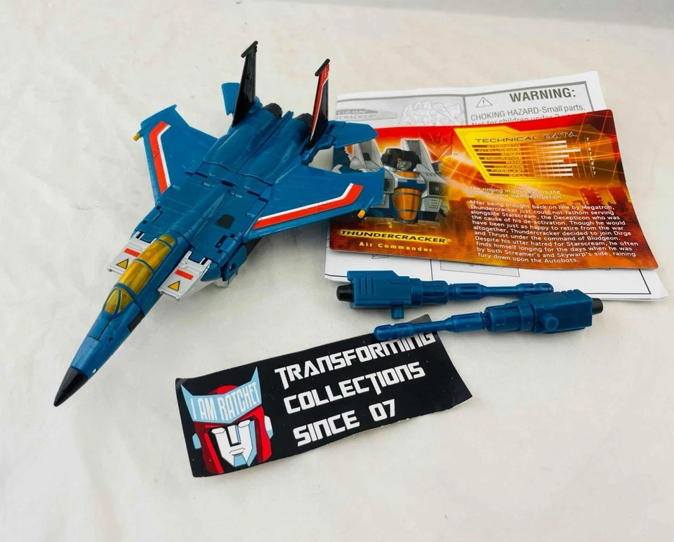 Transformers 2007 Botcon Exclusive Games Of Deception Thundercracker Complete - Image 1 of 1