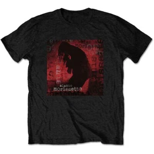 Alanis Morissette 'Ironic Silhouette' Black T shirt - NEW - Picture 1 of 1