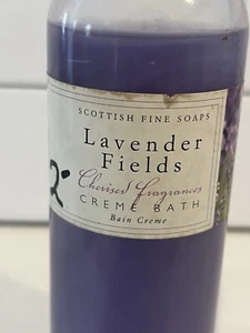 The Scottish Fine Soaps Co. Lavender Field Bath Crème And Body Lotion. Used Used - Picture 1 of 7