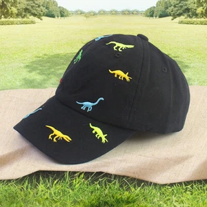 Cotton Cartoon Dinosaur Pattern Summer Cap Kids Baseball Cap for Kids Boys Girls - Picture 1 of 9