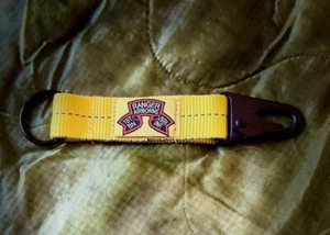 1/75th Ranger Battalion Original Scroll USA Made Static Line Key Chain-17063 - Picture 1 of 1