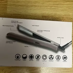 NEW!!! DNA HAIRTOOLS Electric Lilac Rose Gold 100% TITANIUM SERIES FLAT IRON!!! - Picture 1 of 10