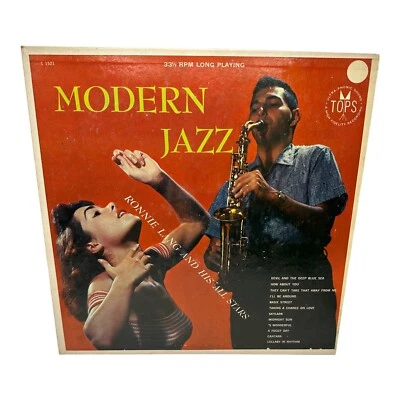 Modern Jazz Ronnie Lang And His All Stars Vinyl Tops Record LP 33 RPM 12" L1521 - Image 1 of 4
