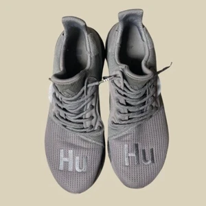 Size 11 - adidas Pharrell x Solar Hu Glide PRD Grey Men’s Athletic Shoe EF2380 - Picture 1 of 7