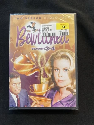 Bewitched ~ Seasons 3 & 4 DVD 2 Season Combo Pack ~ Elizabeth Montgomery 6 Discs - Image 1 of 2