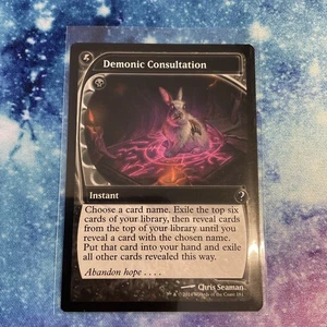 Demonic Consultation (REGULAR) x1 - MTG Mystery Booster 2 MB2 #181 - Picture 1 of 1