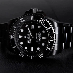Rolex Sea-Dweller Deepsea PVD/DLC Coated Stainless Steel Watch 116660 - Picture 1 of 8