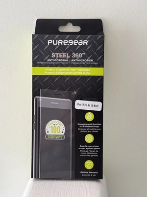 PureGear Steel 360 Glass Screen Protector - 14 Pro Max (Lifetime Warranty) - Image 1 of 2