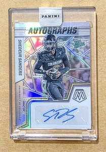 2025 Panini Mosaic Shedeur Sanders Silver Rated Prospect RC Auto SS-XXX-Browns # - Picture 1 of 2