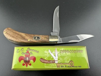 Frost Cutlery E.C. Simmons Zebra Wood Saddlehorn ECS-528ZW - Image 1 of 4