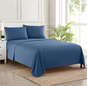 Twin XL Sheets - Breathable Luxury Sheets with Full Elastic & Secure  - Picture 1 of 55