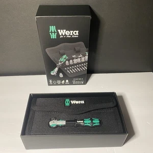 Wera Zyklop Speed Ratchet Set 1/4” Metric 8100 SA6 - Picture 1 of 5