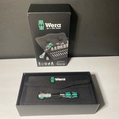 Wera Zyklop Speed Ratchet Set 1/4” Metric 8100 SA6 - Image 1 of 4