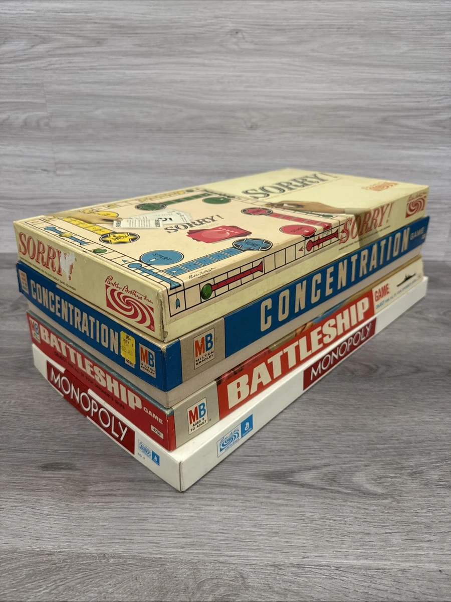 Milton Bradley 1970 Vintage Manufacture Board & Traditional Games