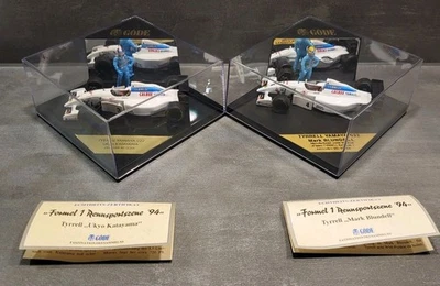 TYRRELL YAMAHA  022 #3 M. Blundell + #4 U. Katayama 1:43 GÖDE Minichamps F1 1994 - Bild 1 von 4