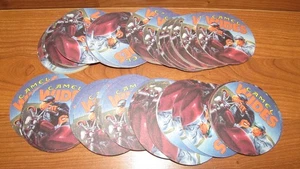 67 vintage Joe Camel Wides Cigarettes Motorcycle Biker round coasters - Picture 1 of 6
