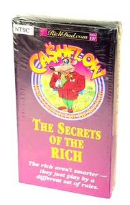 Robert Kiyosaki, Rich Dad Cash Flow, The Secrets of The Rich, Sealed Copy - Bild 1 von 2