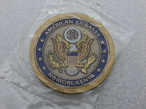 American Embassy Nairobi Kenya Challenge Coin - Picture 1 of 4