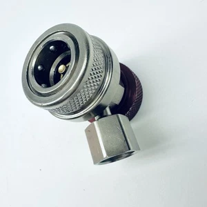 Conector de servicio automotriz acoplador rápido Parker RC01C-003, rojo, hembra - Imagen 1 de 5