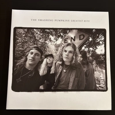 Smashing Pumpkins - Greatest Hits LE Clear W/Black Splatter Vinyl USED - Image 1 of 4