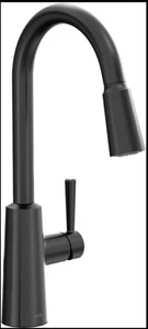 pull down modern kitchen Sink Faucet Black - Picture 1 of 2