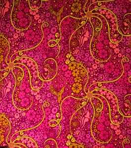 Mermaid Fabric by Alison Glass for Andover Cotton 44 X 48 Inches - Picture 1 of 3