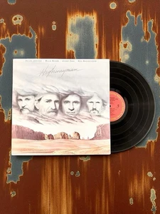 Highwayman Vinyl 1985 Waylon Jennings Johnny Cash Willie Nelson LP MINT - Imagen 1 de 5