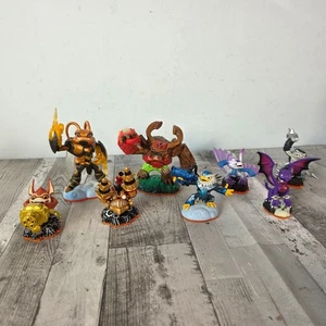 Skylanders Giants Figures Bundle x 8. Swarm, Flashwing, Cynder, Terrafin, Tree + - Picture 1 of 11