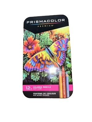 Juego Premier de 12 lápices de colores Prismacolor núcleo blando nunca usados Foto 1 de 4