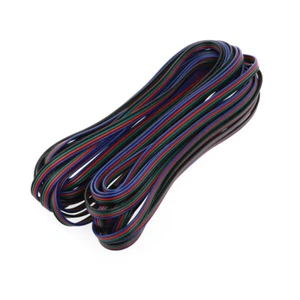 Extension Cable 3528 RGB 4-pin Cord Wire 4- Extension Cable RGB Light - Afbeelding 1 van 7