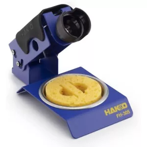 Hakko FH305-81 Folding Soldering Iron Stand with Cleaning Sponge - Picture 1 of 6