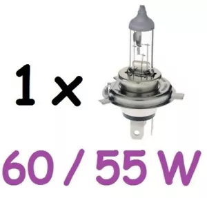 Globos individuales 12V H4 9003 bombillas 60/55W Hi/Lo - Imagen 1 de 4
