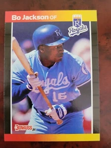 Donruss #208 1989 Bo Jackson Kansas City Royals Leyenda casi nuevo-como nuevo  - Imagen 1 de 2