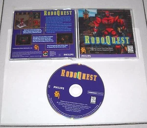 ROBOQUEST PC CD Game - GREAT 1996 Robo Quest CD-ROM - Picture 1 of 1