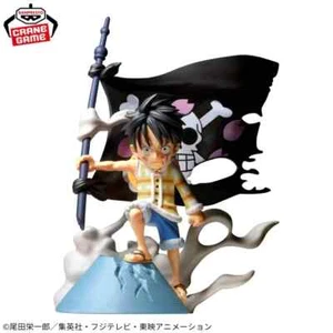 BANDAI One Piece World Figura da Collezione Log Stories Rufy 8 cm Anime 2024 - Foto 1 di 2