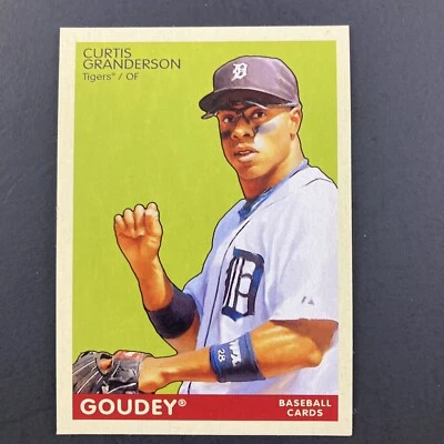 柯蒂斯·格兰德森 2009 Upper Deck Goudey 卡 #69 美国职棒大联盟底特律老虎队 — 第 1/2 张图片