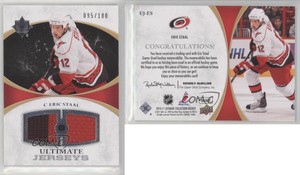 2010-11 Ultimate Collection Ultimate Jerseys /100 Eric Staal #UJ-ES