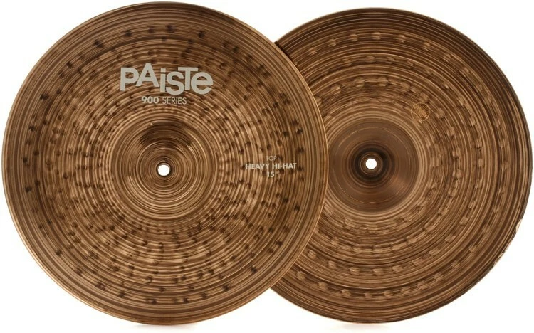Paiste 900 Series 15" Heavy Hi Hat Cymbals/Brand New/Model # CY0001903415