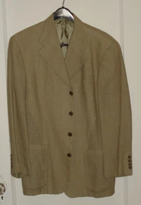 MEN'S CALVIN KLEIN MULTI COLORED WOOL/SILK SPORT JACKET SIZE 38R. - Picture 1 of 9