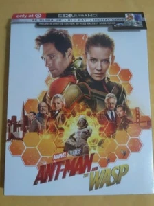 ANT MAN AND THE WASP 4K ULTRA HD / BLU RAY TARGET EXCLUSIVE BOOK BRAND NEW - Picture 1 of 2