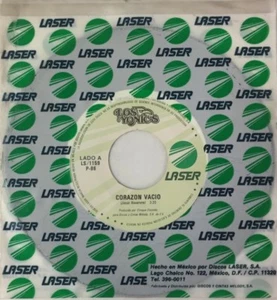 LOS YONIC'S -CORAZON VACIO / EL BOTONCITO- MEXICAN 7" SINGLE GRUPERO - Picture 1 of 3