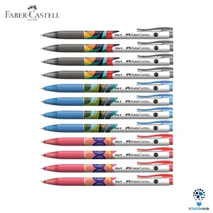 12pcs Faber Castell Grip X7 Ball Point Pens 0.7mm | Black Blue Red Pens - Picture 1 of 8