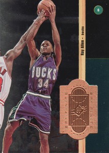 1998-99 SPx Finite Basketball #21 Ray Allen /10000