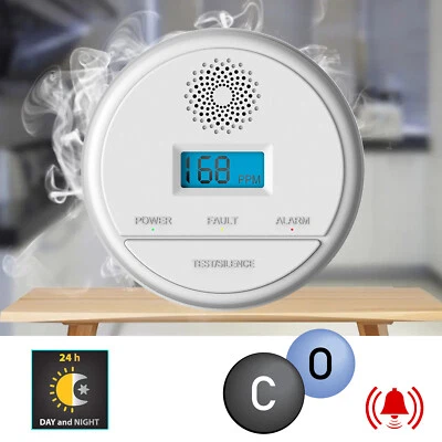 CO Melder Kohlenmonoxid Melder Kohlenmonoxidmelder Gasmelder Warnmelder Warner - Bild 1 von 4