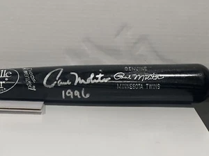 JSA Paul Molitor Signed Louisville Slugger Game Model Bat w/Inscr. "1996" - Picture 1 of 5